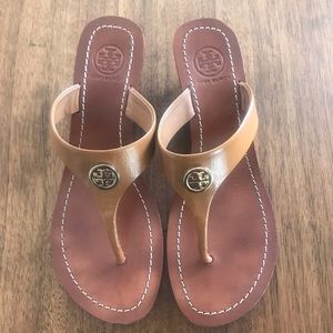 Tory Burch Thong Wedge Sandals